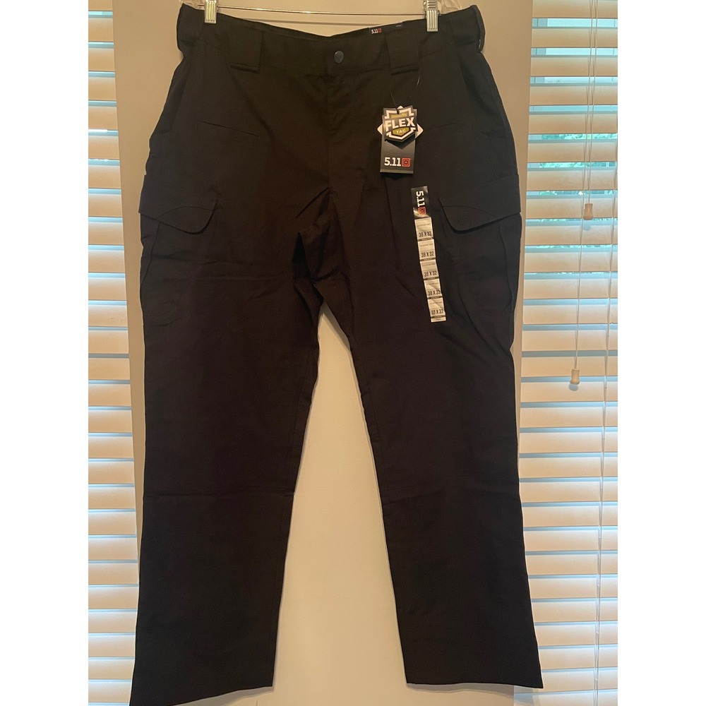 5.11 Tactical Stryke Pants Mens 38x32 Black Cargo